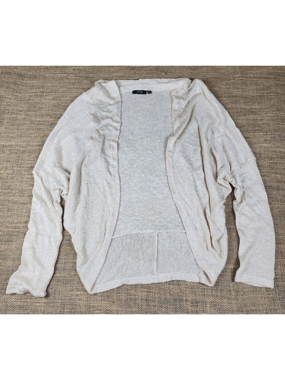 Apt. 9 Women's Open Front Lightweight Cardigan Sweater Size Large
